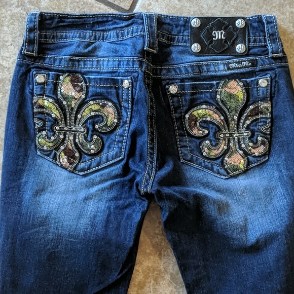 Miss Me Denim - MISS ME signature rise bootcut jeans 28x34L EUC